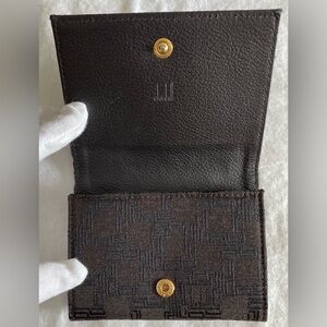 Dunhill Authentic, Vintage, and Elegant Coin Purse/Card Holder